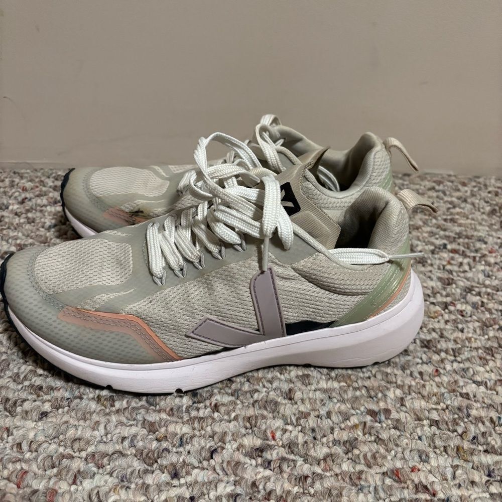 VEJA Condor 2 Alveomesh Natural Parme Sneakers - Atterley- Size 40 (9) - Picture 2 of 10